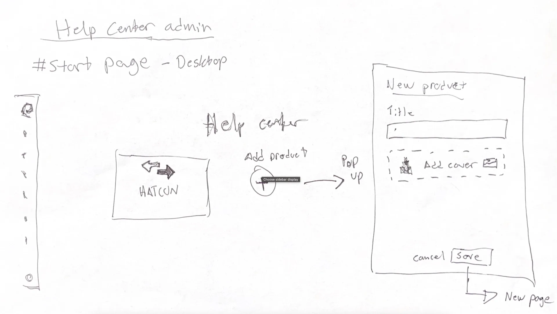 Refined wireframe iteration